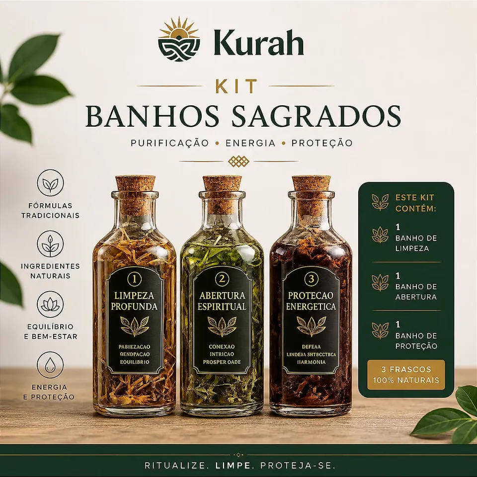 Kit Banhos Sagrados